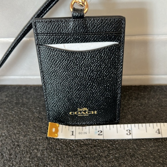 Coach Black ID Lanyard - Picture 5 of 10